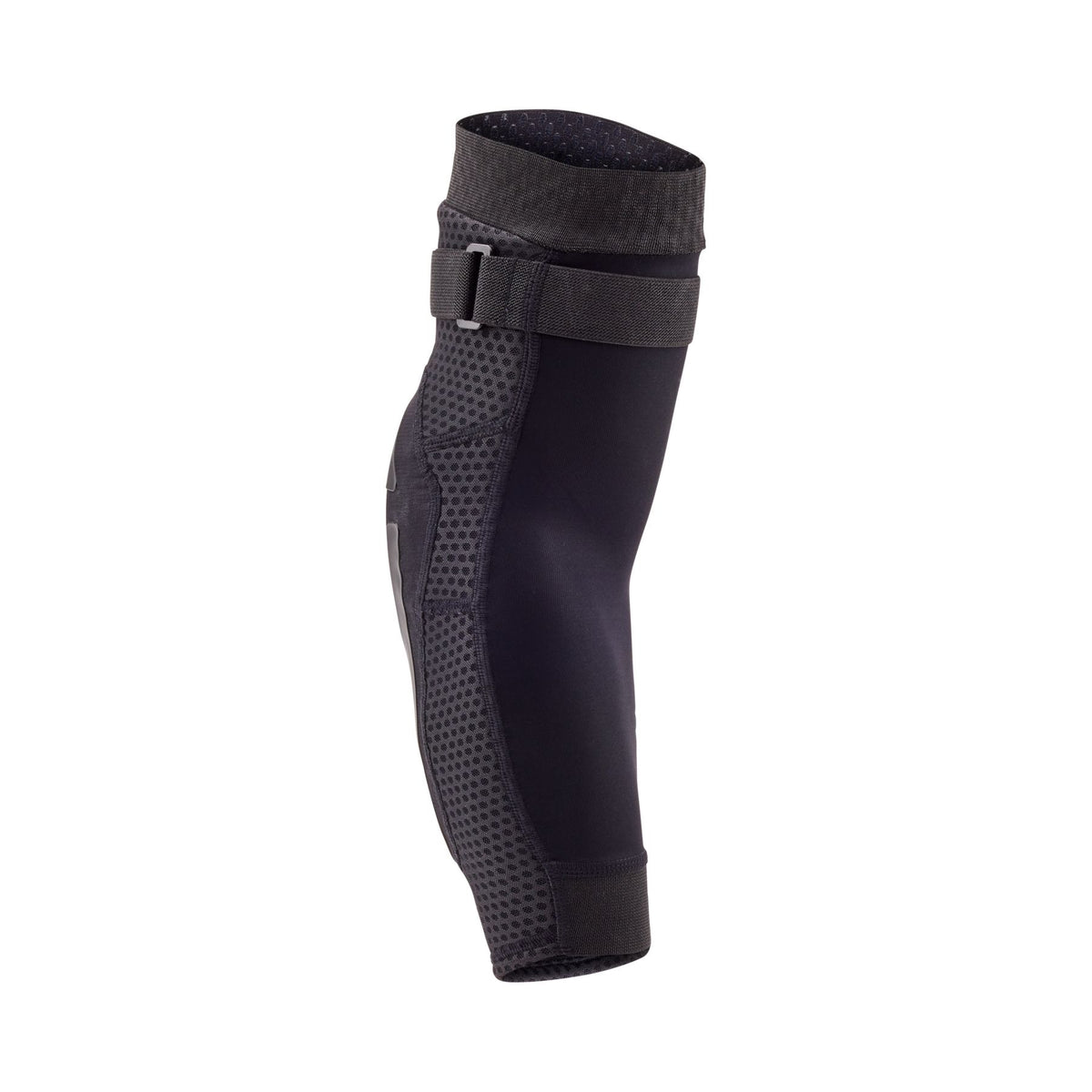 Side view highlighting the adjustable straps on the FOX Launch Pro Elbow Guard.